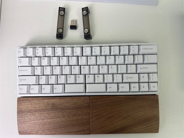 Split Wireless Mechanical Keyboard - Ergonomic, Tenting, Palm Re - photo 4