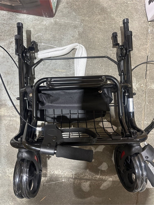KMINA Walker for Seniors with Seat, Lightweight Folding Rollator - photo 4