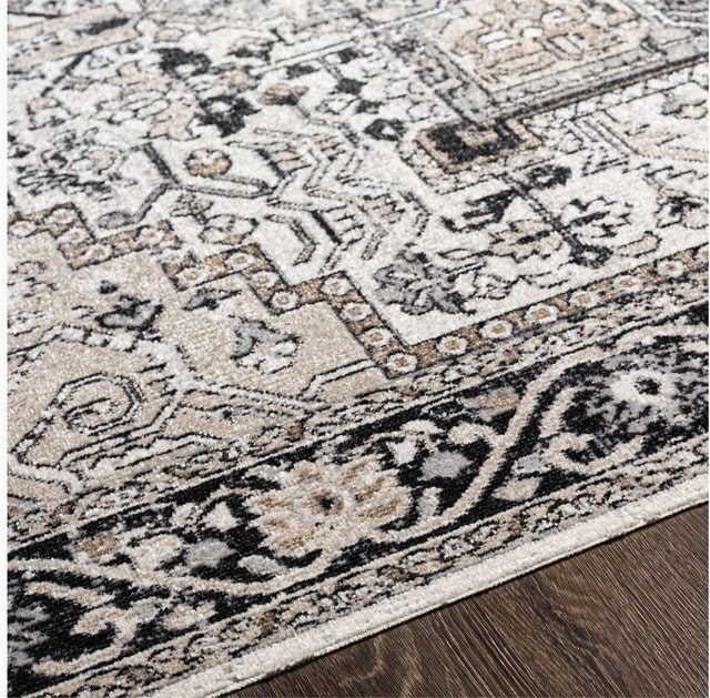 6'7" x 9' SURYA Lavadora Machine Woven Rug LVR-2322 - photo 3