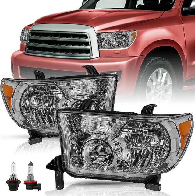 Headlight Assembly for 2007-2012 Toyota Tundra/Sequoia
