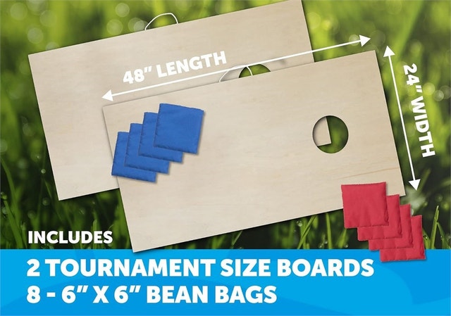 Triumph Sports 2x4 and 2x3 Solid Wood Premium Cornhole Sets - photo 2