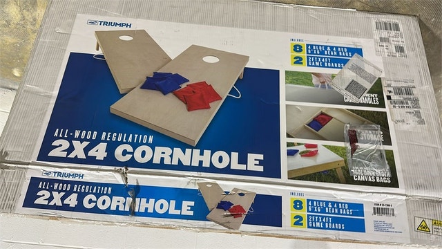 Triumph Sports 2x4 and 2x3 Solid Wood Premium Cornhole Sets - photo 4