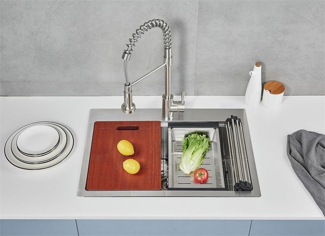 MENATT 25 x 18 Inch Drop in Workstation Kitchen Sink - photo 2