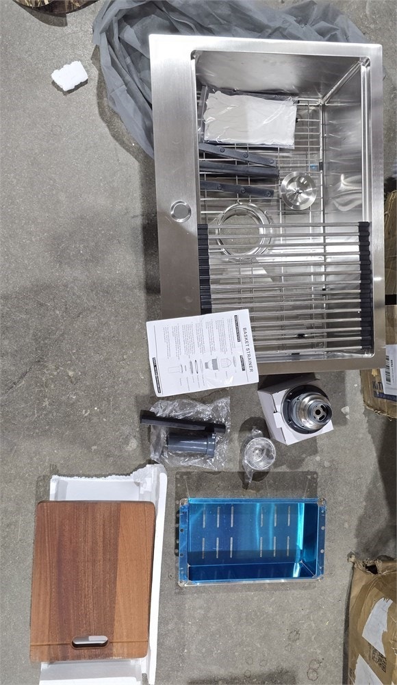 MENATT 25 x 18 Inch Drop in Workstation Kitchen Sink - photo 3