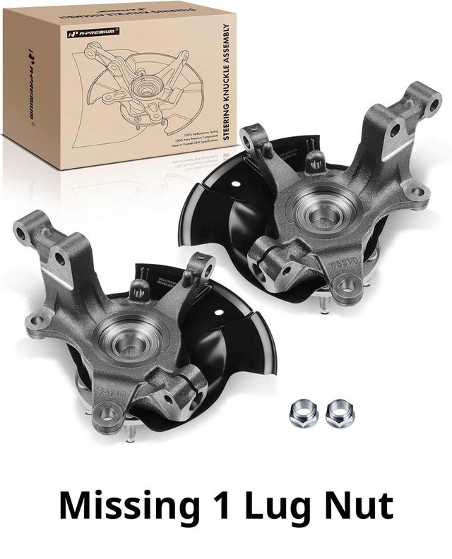 A-Premium Front Steering Knuckle Assembly with Hub