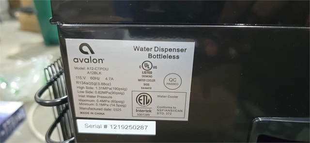 Avalon Countertop Bottleless Water Cooler Dispenser - photo 3