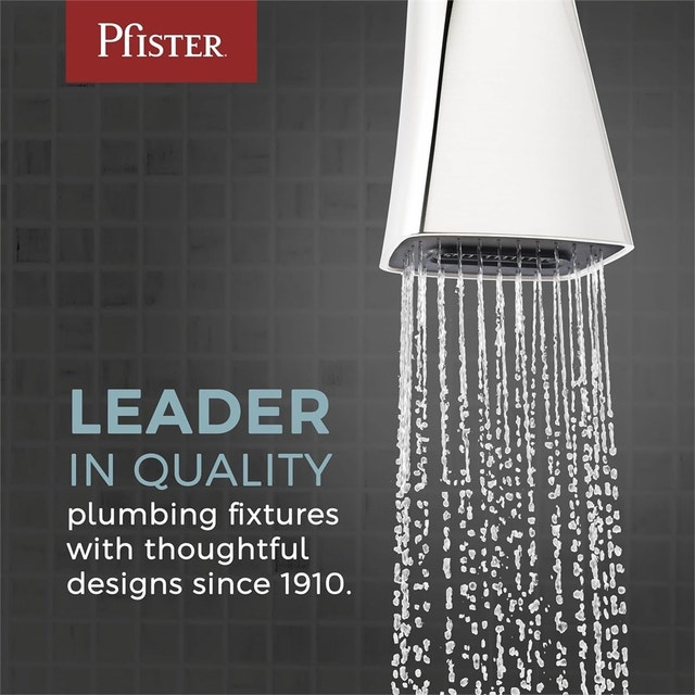Pfister Vorena Polished Chrome Kitchen Faucet with Pull Out Spra - photo 4