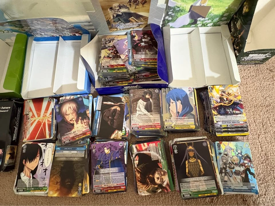 Giant Lot of Weiss Schwarz TCG Anime Cards - photo 2