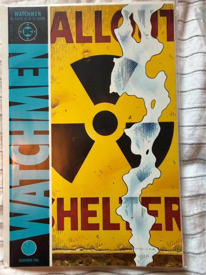 Watchmen Complete Run (12 issues, first prints, $190 OBO) - photo 3