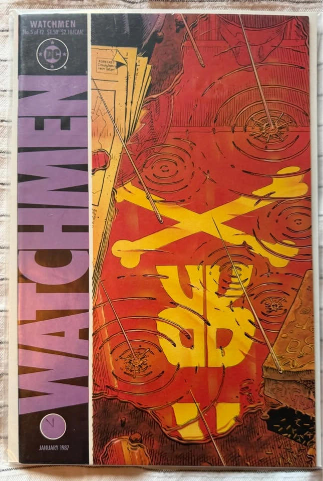 Watchmen Complete Run (12 issues, first prints, $190 OBO) - photo 4