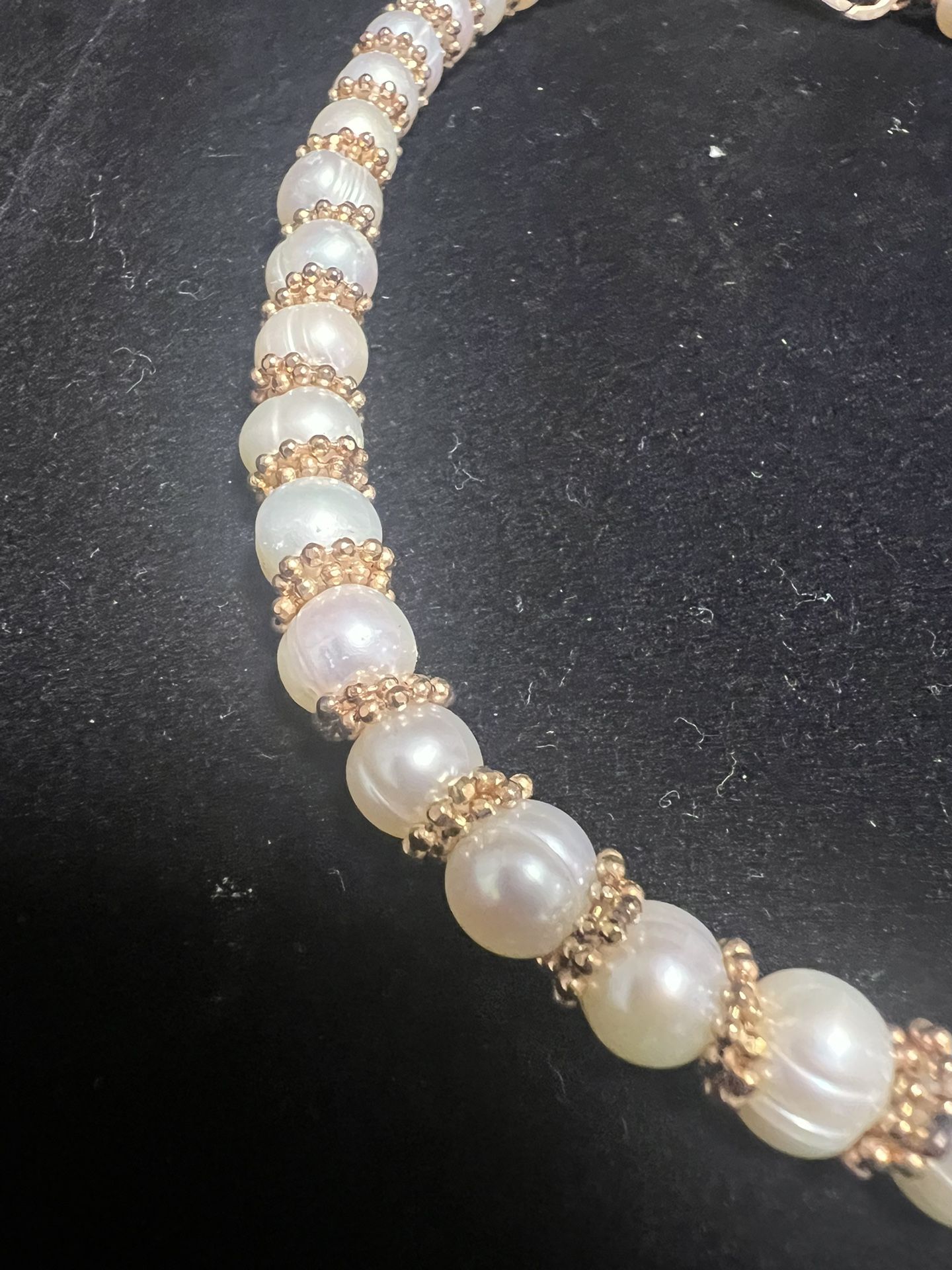 Antique Pearls Italian Bronze Clasp - photo 2