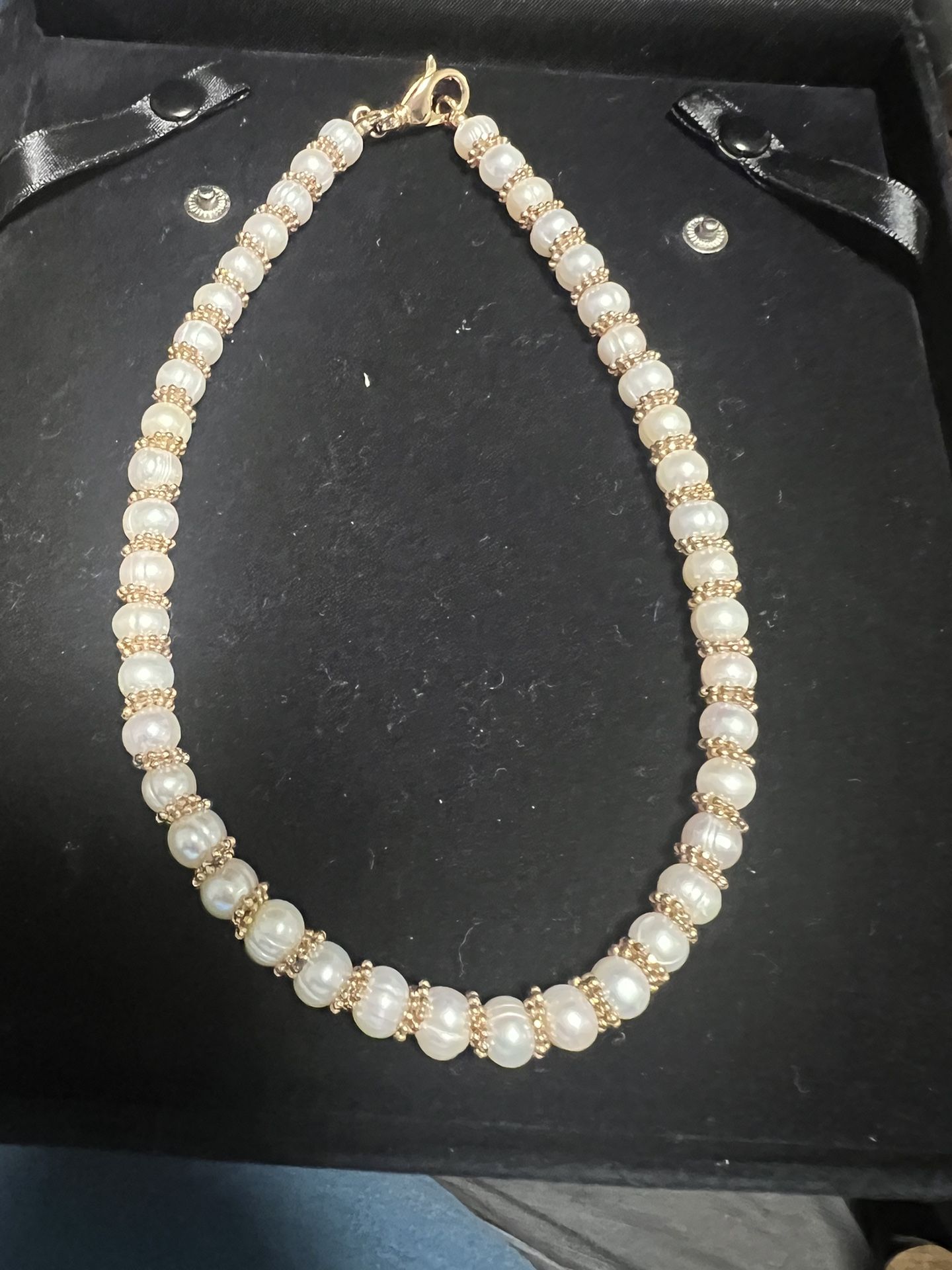 Antique Pearls Italian Bronze Clasp - photo 5