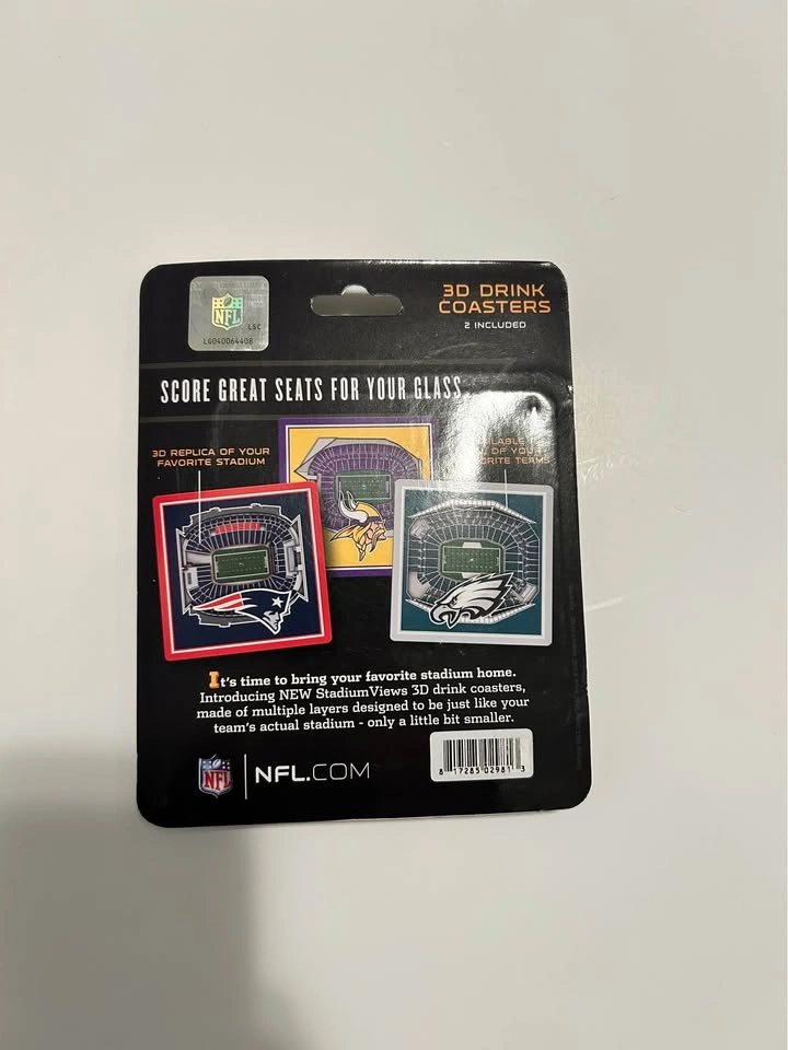NFL Cincinnati Bengals 3D Drink Coasters - photo 2