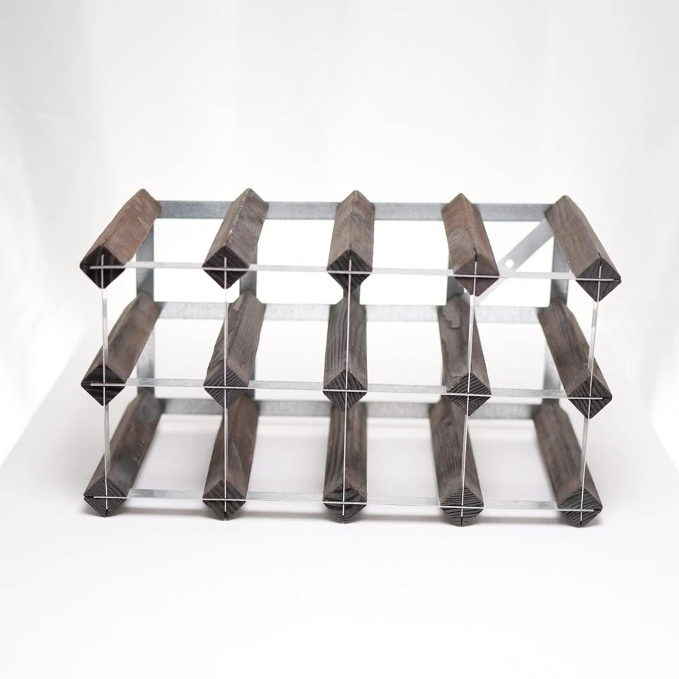 12 Bottle Free Standing Wine Bottle Rack - photo 2