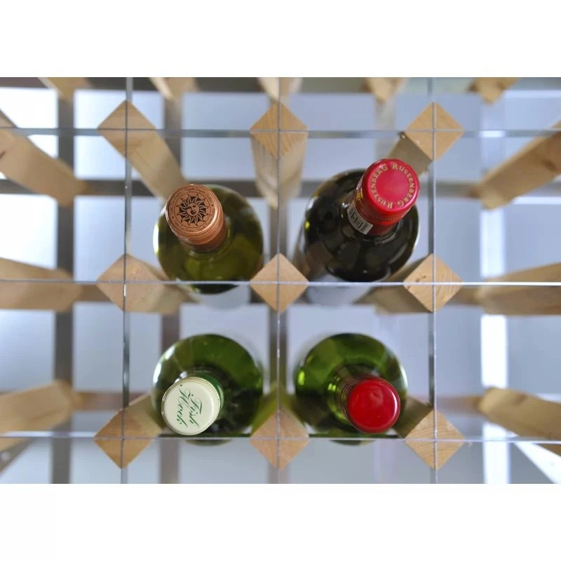 12 Bottle Free Standing Wine Bottle Rack - photo 3