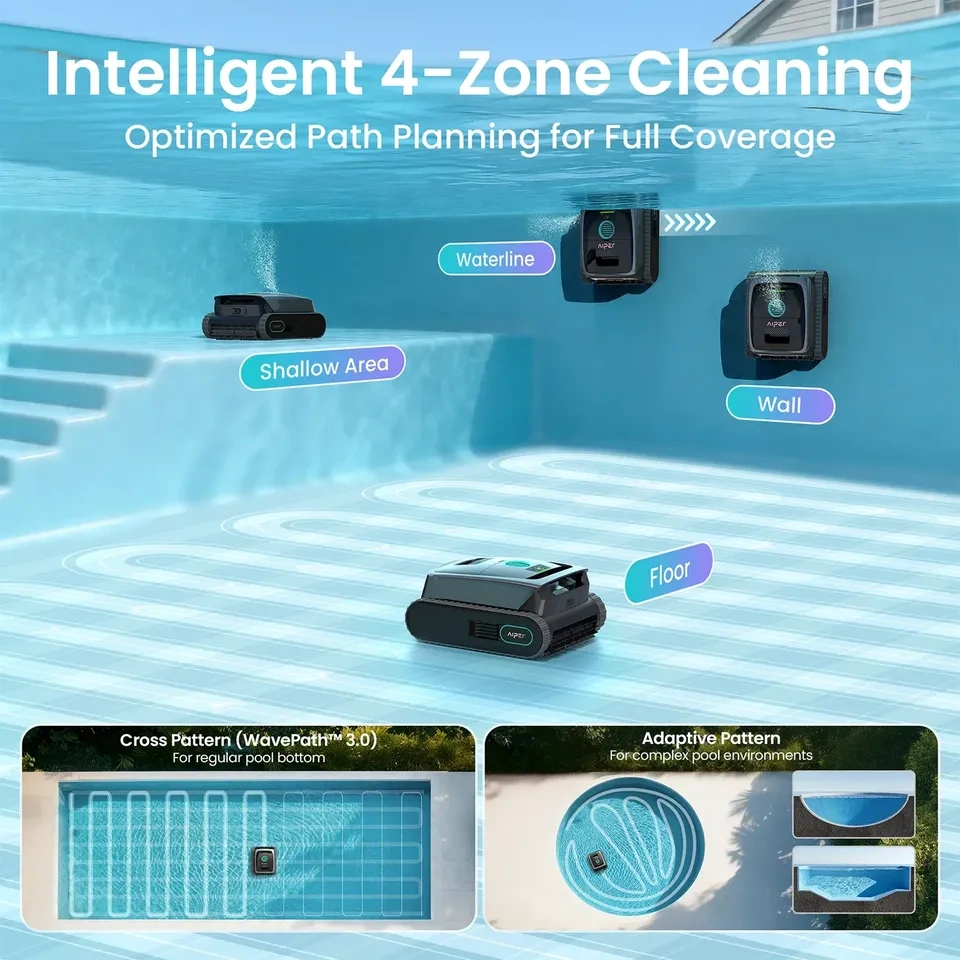 2026 AIPER Cordless Robotic Pool Cleaner - photo 5