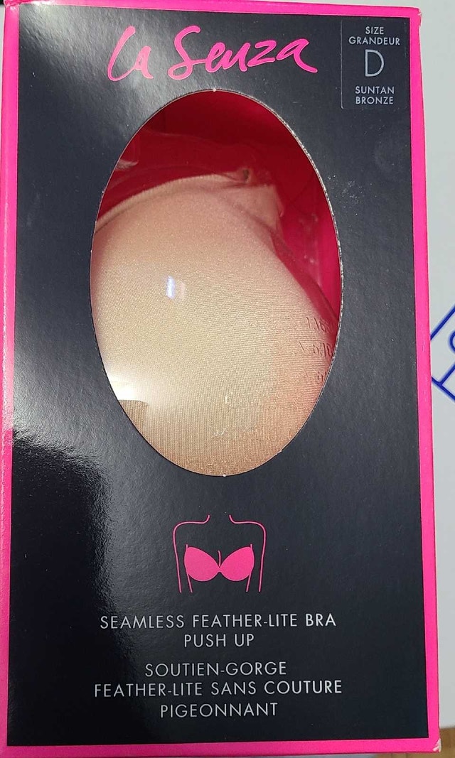 La Senza Suntan SEAMLESS FEATHER-LITE BRA PUSH UP size D