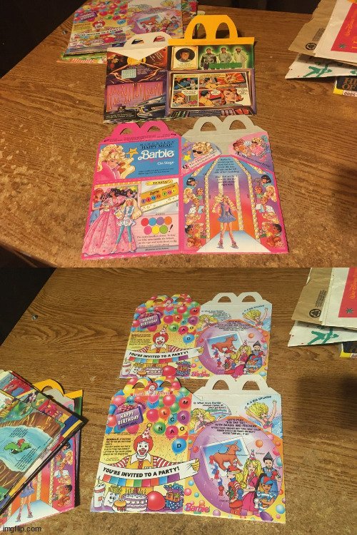 LOT OF 20 MCDONALDS HAPPY MEAL BOXES & BAGS - photo 3