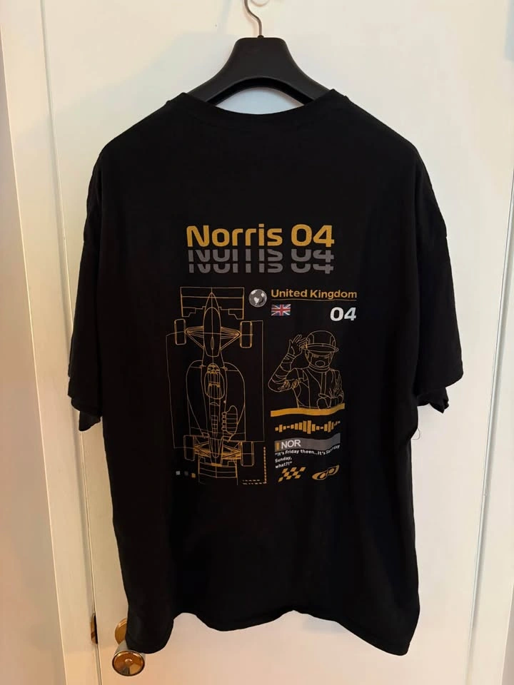 Pre-owned McLaren F1 Team Lando Norris Graphic T-Shirt - 2XL - photo 3