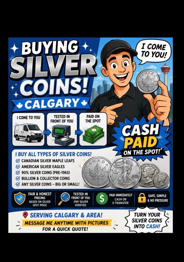 I buy your old silver