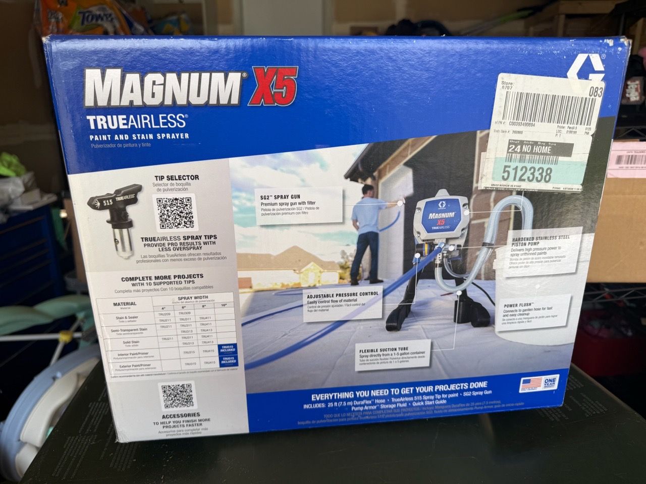 Graco Magnum X5 TrueAirless Paint Sprayer - photo 2
