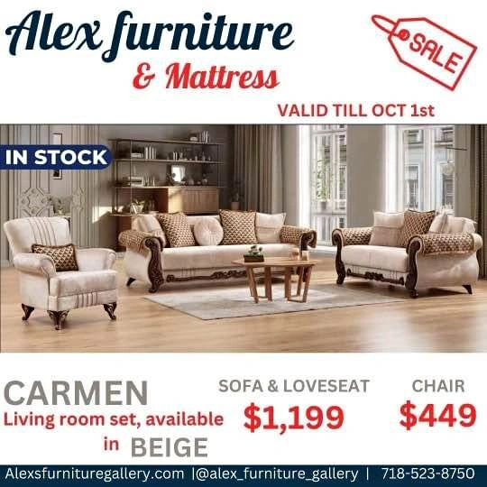 Amazing Sale @ Alex Furniture & Mattress