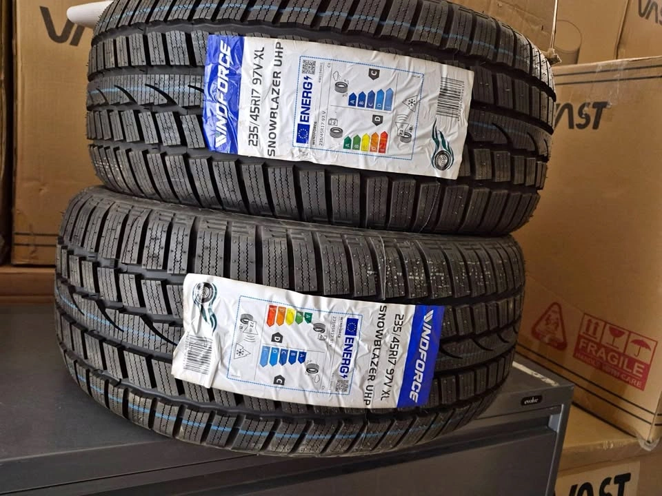2 Brand-New Windforce Snowblazer UHP Tires 235/45R17 97V XL
