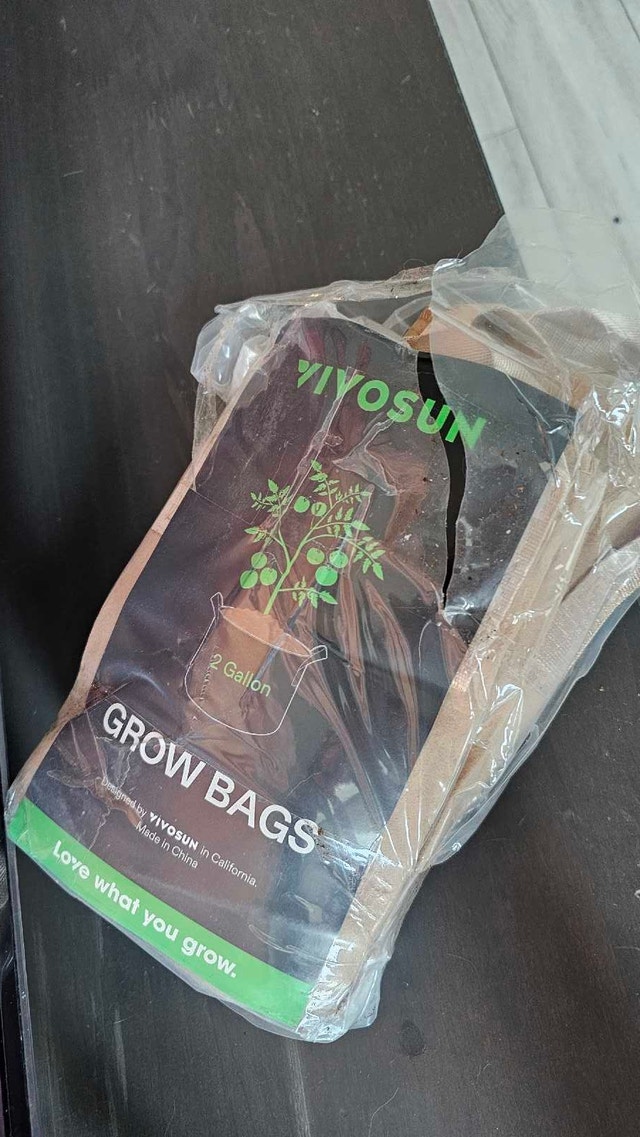 *NEW* VIVOSUN 5-Pack 2 Gallon Plant Grow Bags - photo 2