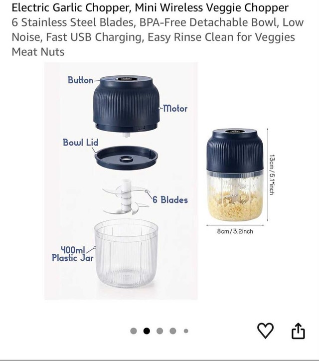 Electric Garlic Chopper - photo 2