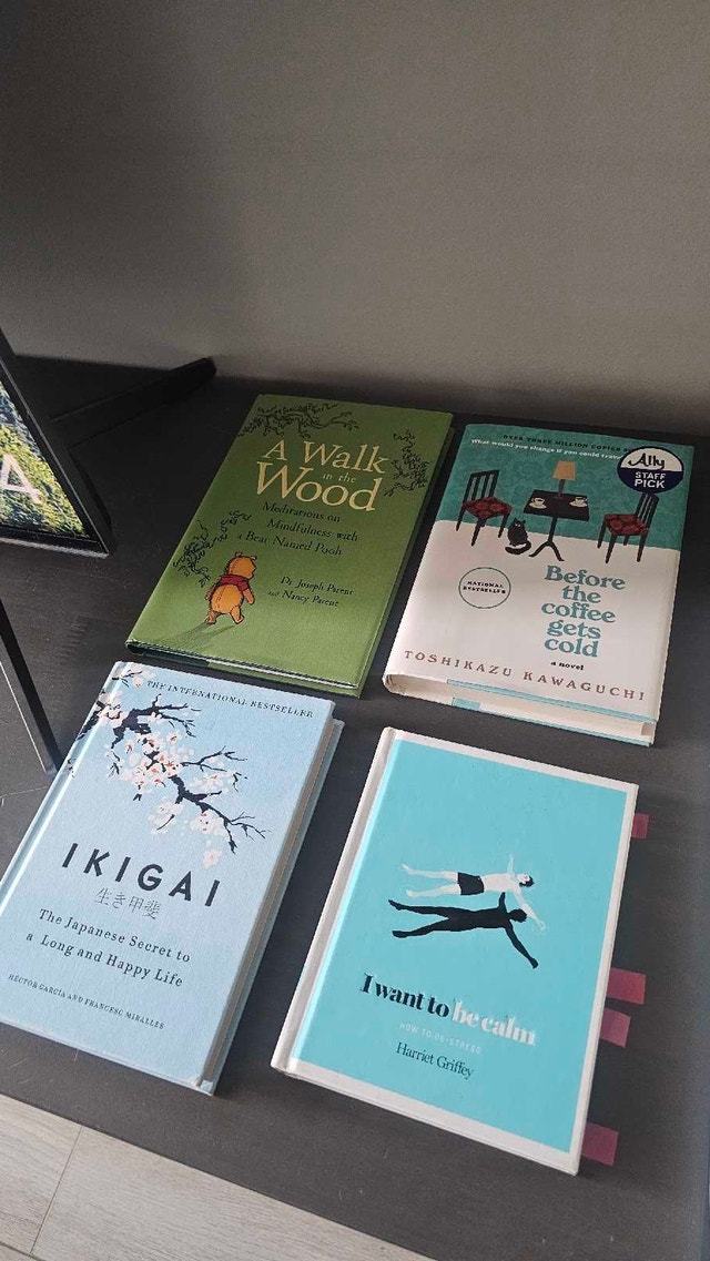 Books Bundle: Ikigai, Before the Coffee Gets Cold, and more