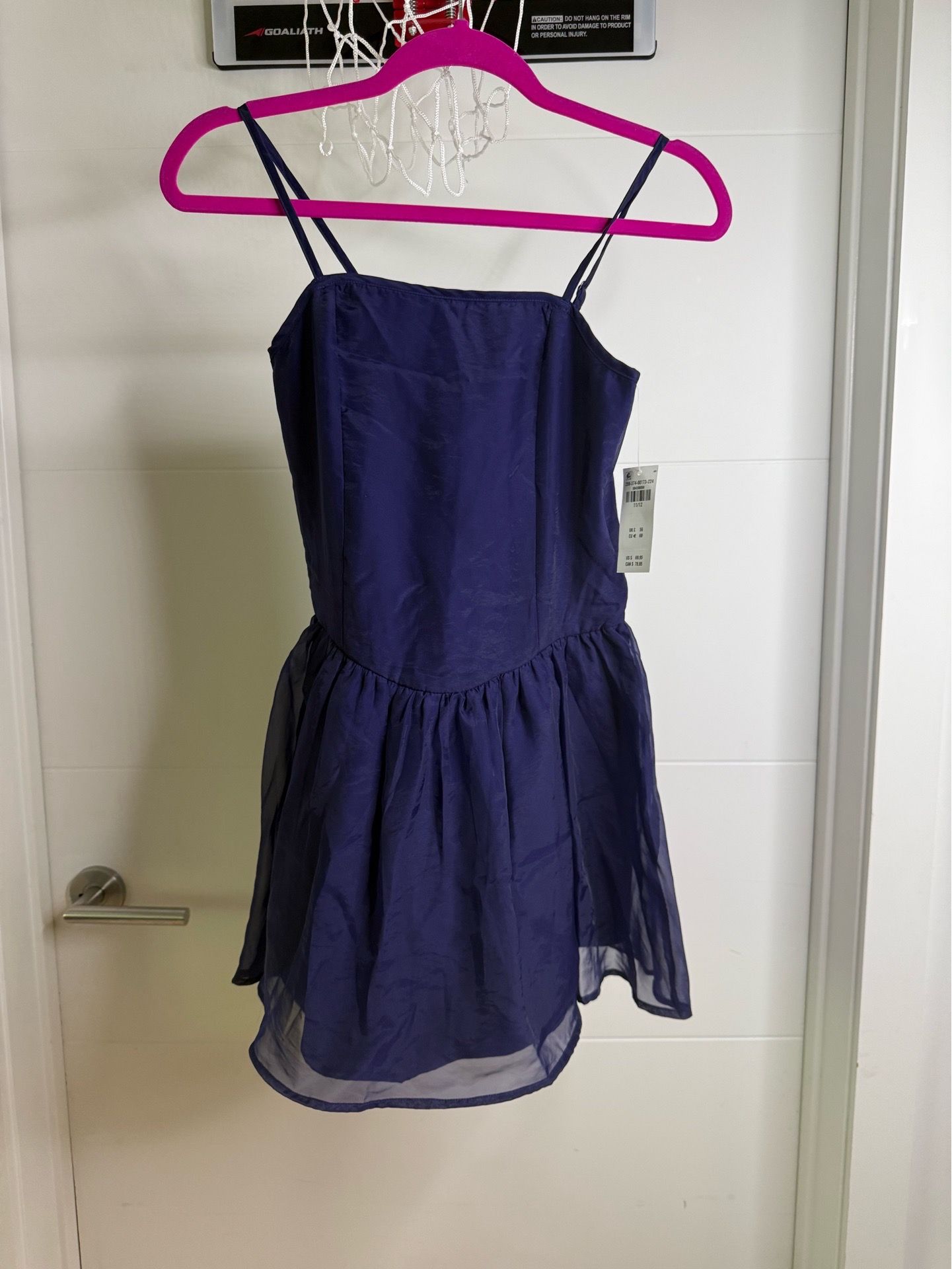 Girls Abercrombie Kids Navy Dress 11/12