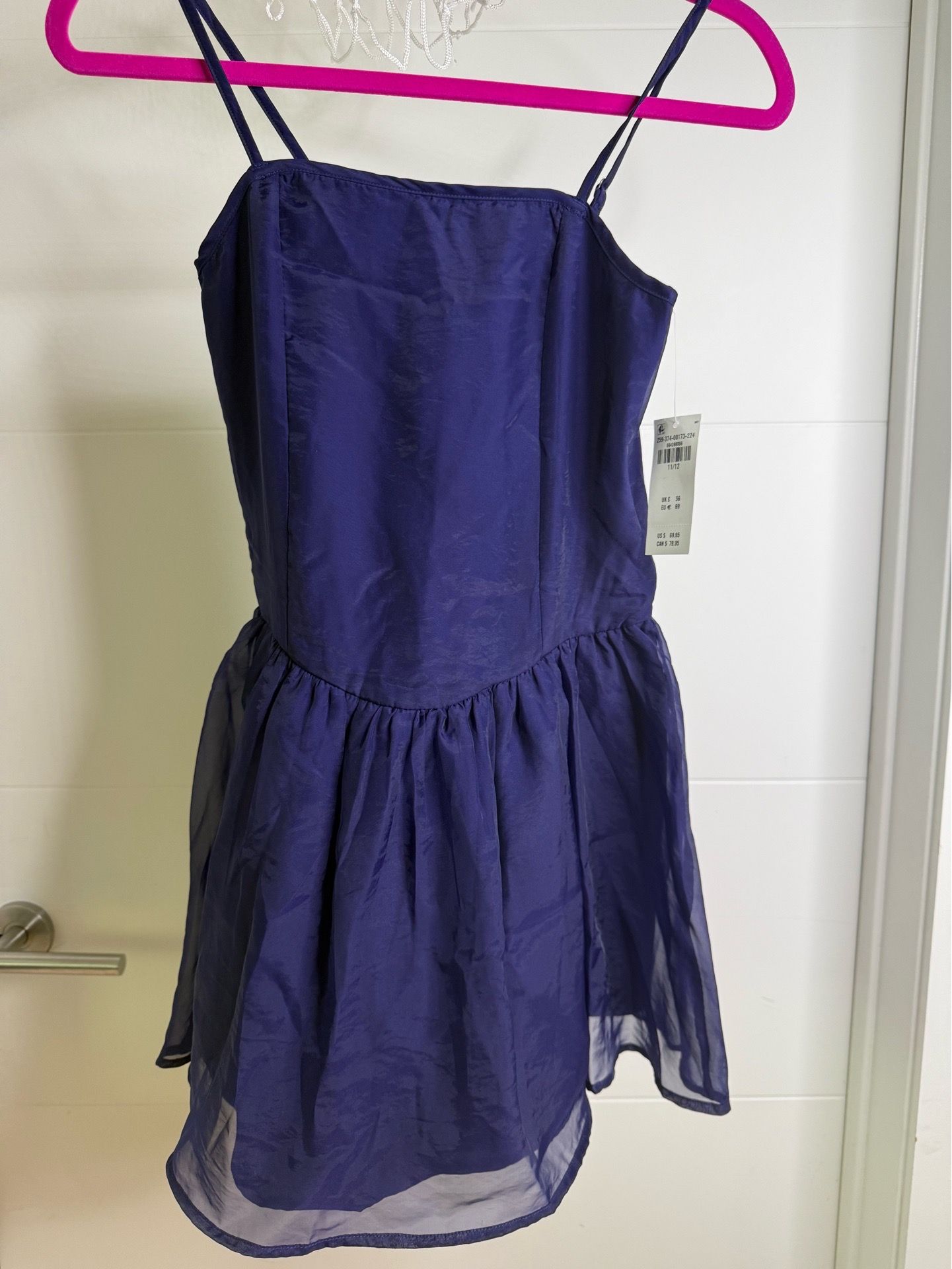 Girls Abercrombie Kids Navy Dress 11/12 - photo 3