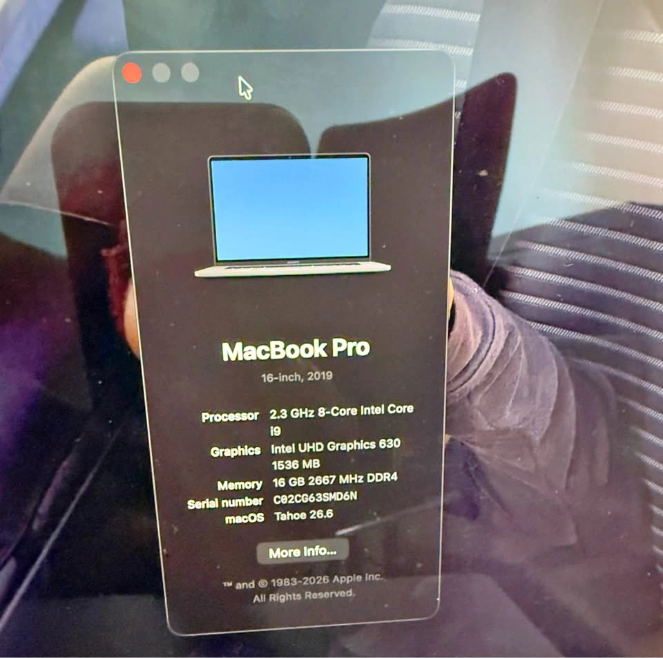 Apple MacBook Pro 16-inch 2019 i9 16GB RAM 1TB SSD