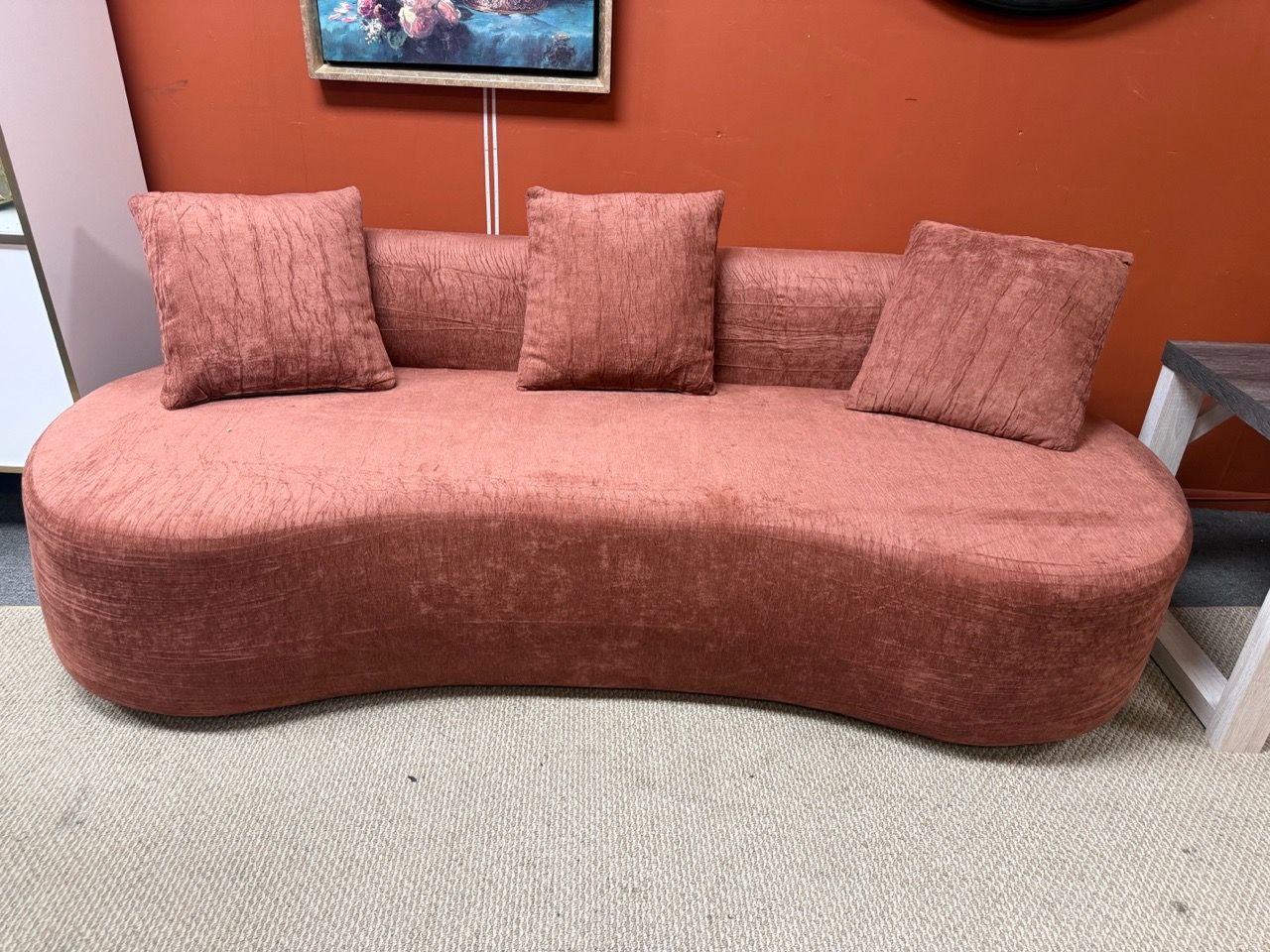 Boneless Sofa with Curved Design - photo 2