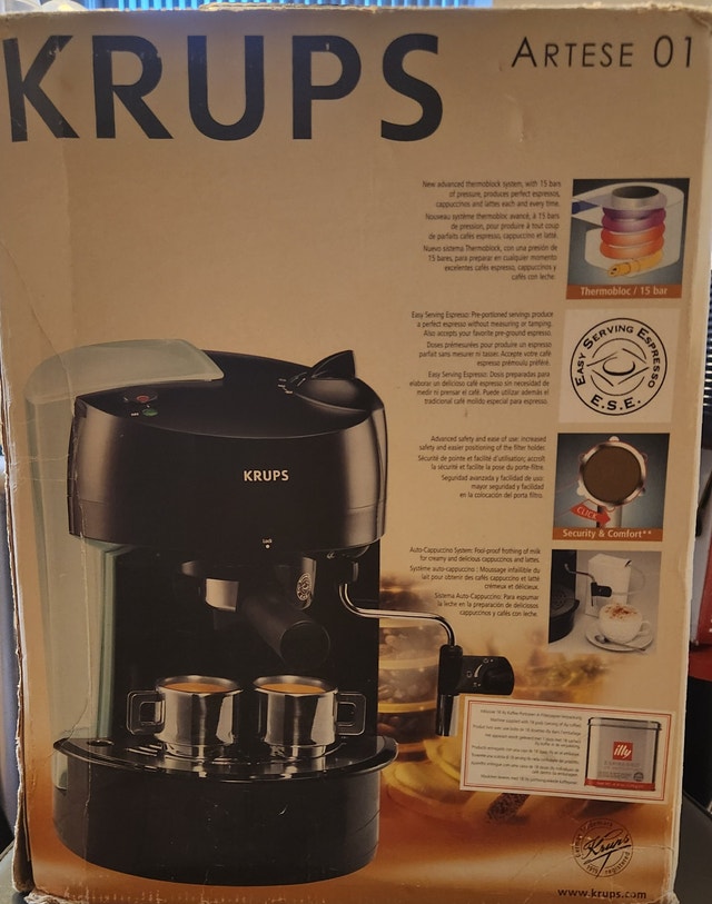 Krups Artese 01 espresso machine
