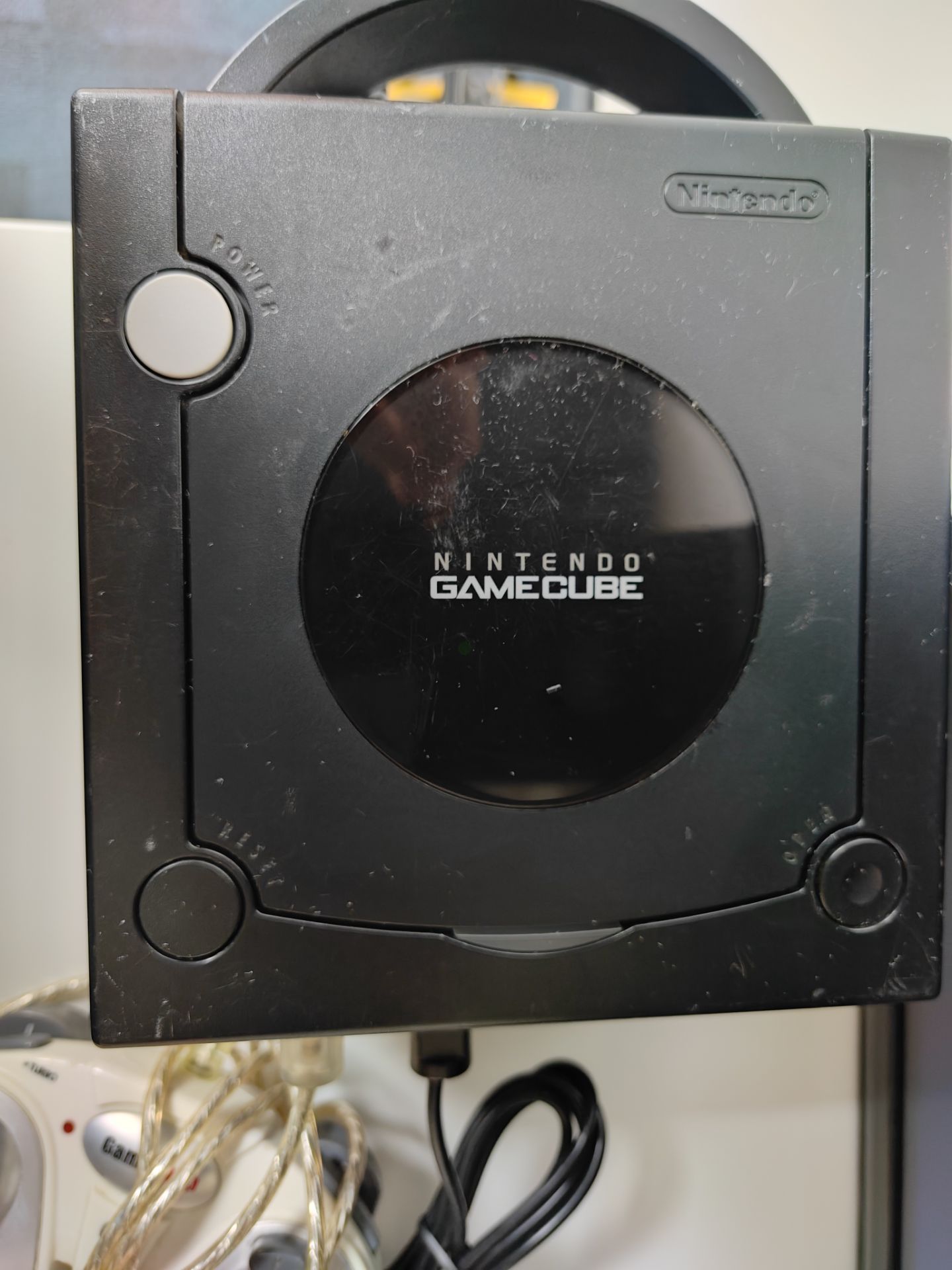 Nintendo GameCube Console with Two Controllers - photo 2