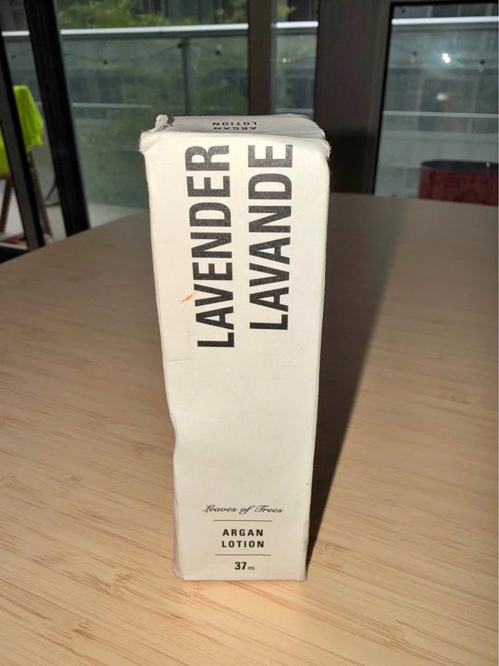 Lavender Argan lotion
