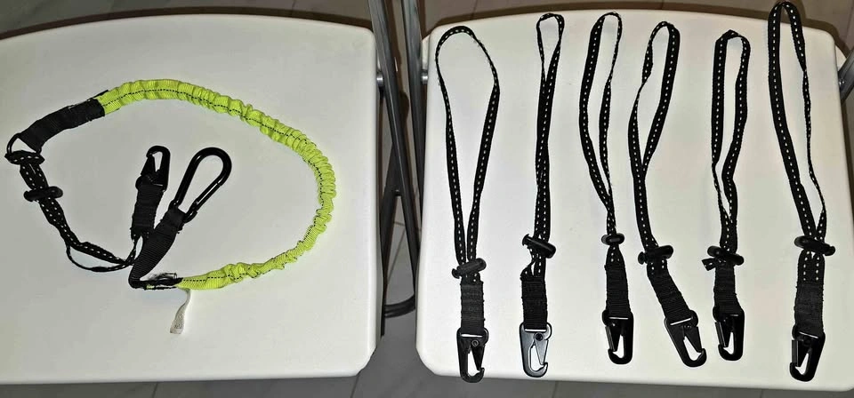Tool Lanyard Set with 7 Tool Attachments