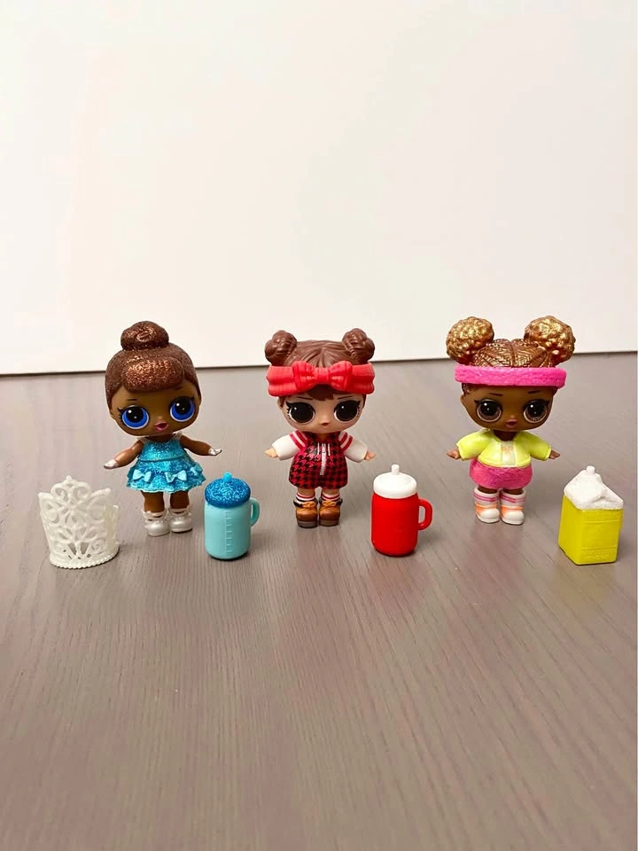 L.O.L. Surprise! Dolls Lot of 3 complete