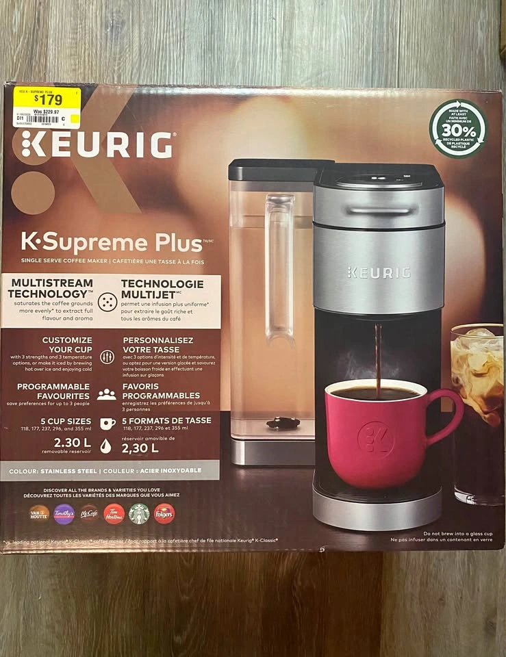 Keurig K-Supreme Plus Single Serve Coffee Maker