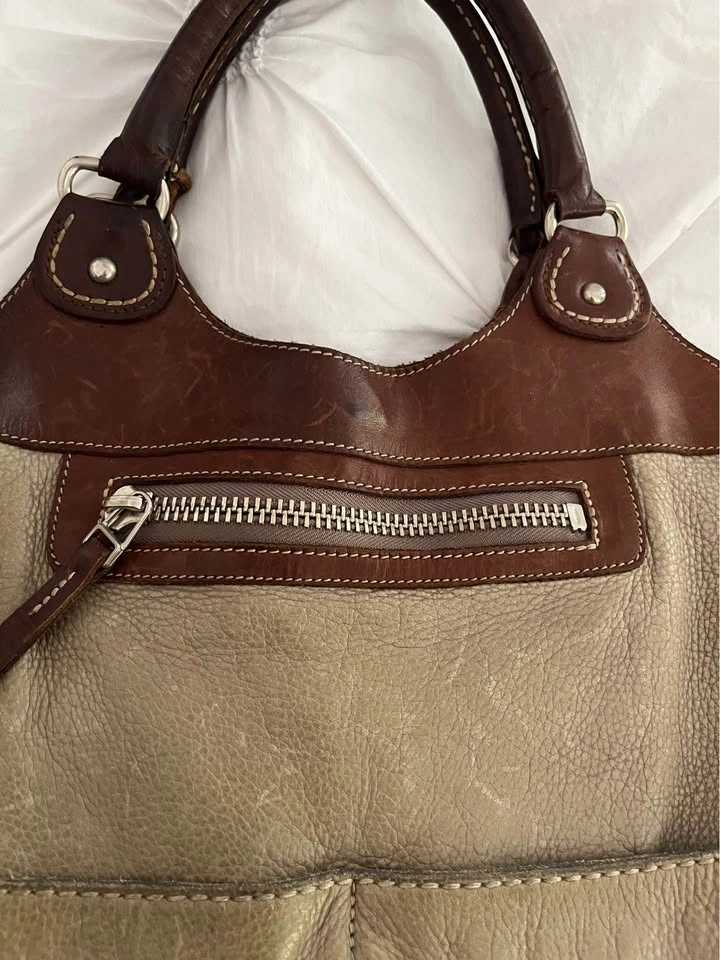 Vintage Roots Leather Tote Bag - photo 2