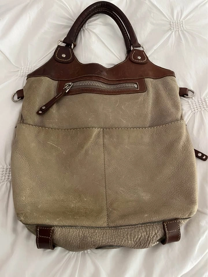 Vintage Roots Leather Tote Bag - photo 3