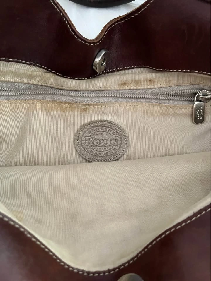 Vintage Roots Leather Tote Bag - photo 4