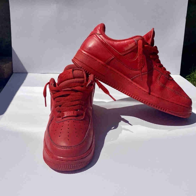 Nike Air Force 1 Low Triple Red University Red AF1