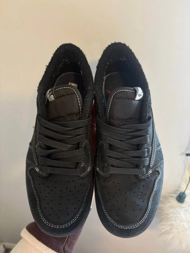 Jordan 1 Low x Travis Scott Black Phantom - photo 3