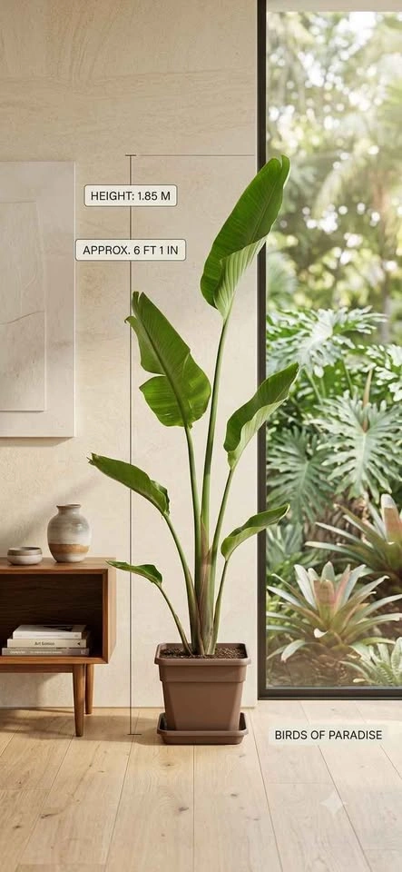 Healthy Giant Bird of Paradise (Strelitzia Nicolai) - 6ft Tall