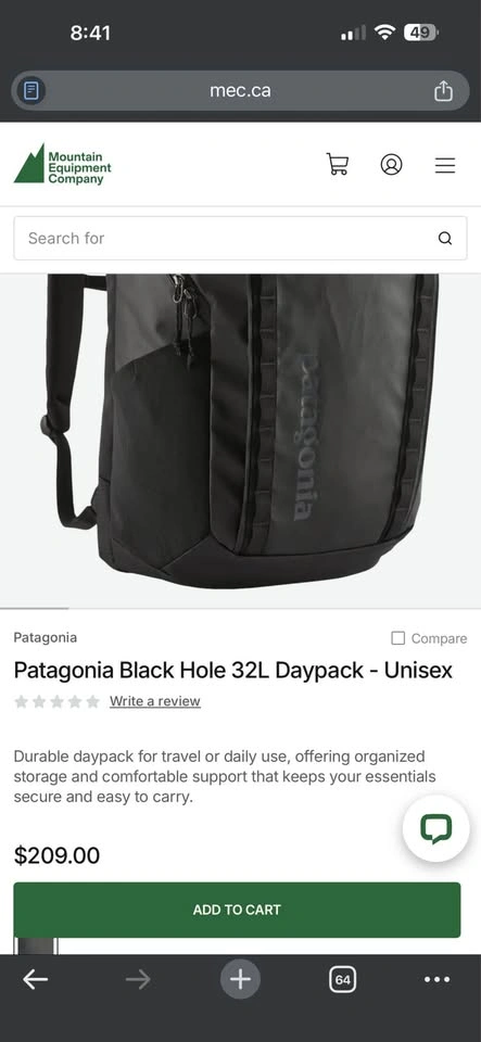 Patagonia Black Hole 32L Backpack - photo 3