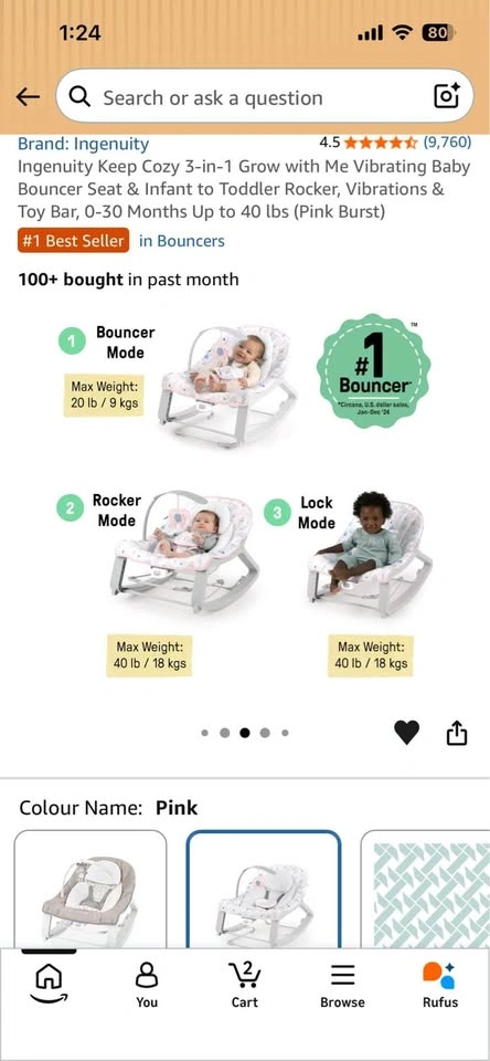 Baby Bouncer Chair - photo 2