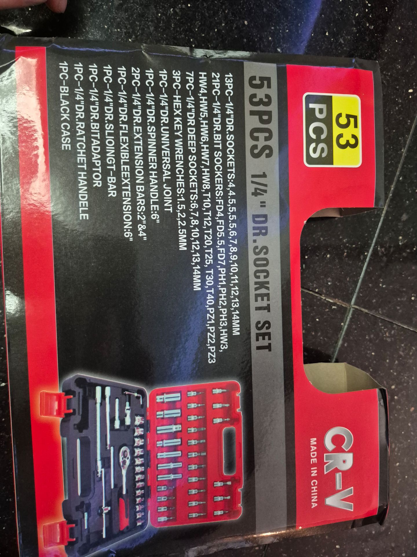 53 piece socket tool set - photo 5