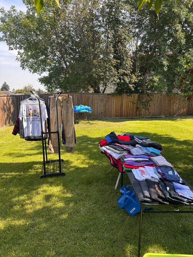 Backyard sale $5 - $25